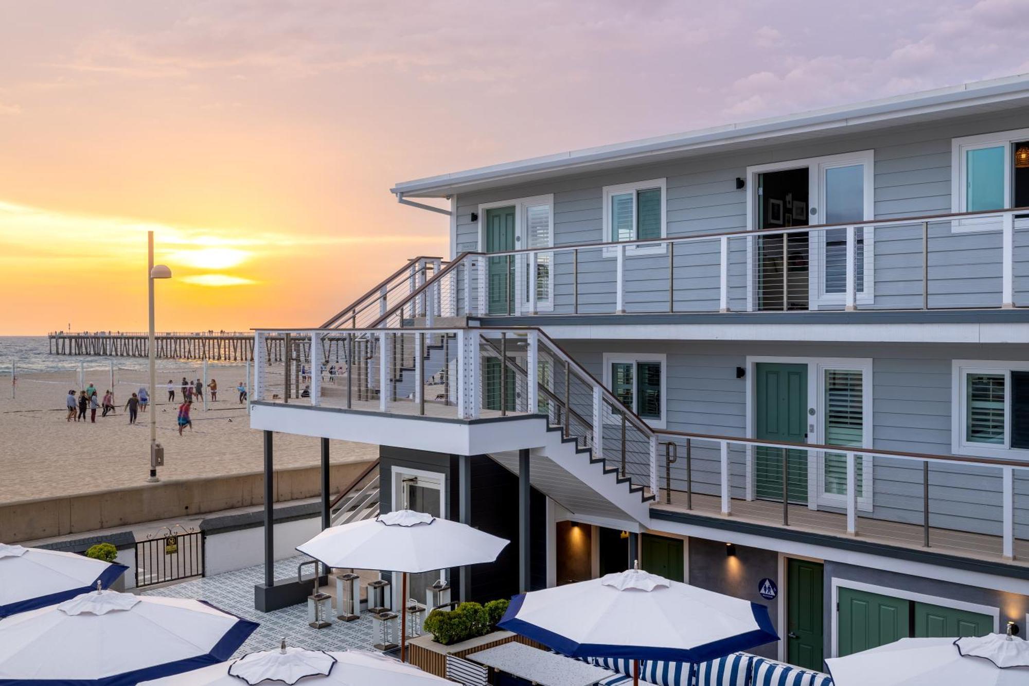 Sea Sprite Beach Club Hermosa Beach Buitenkant foto