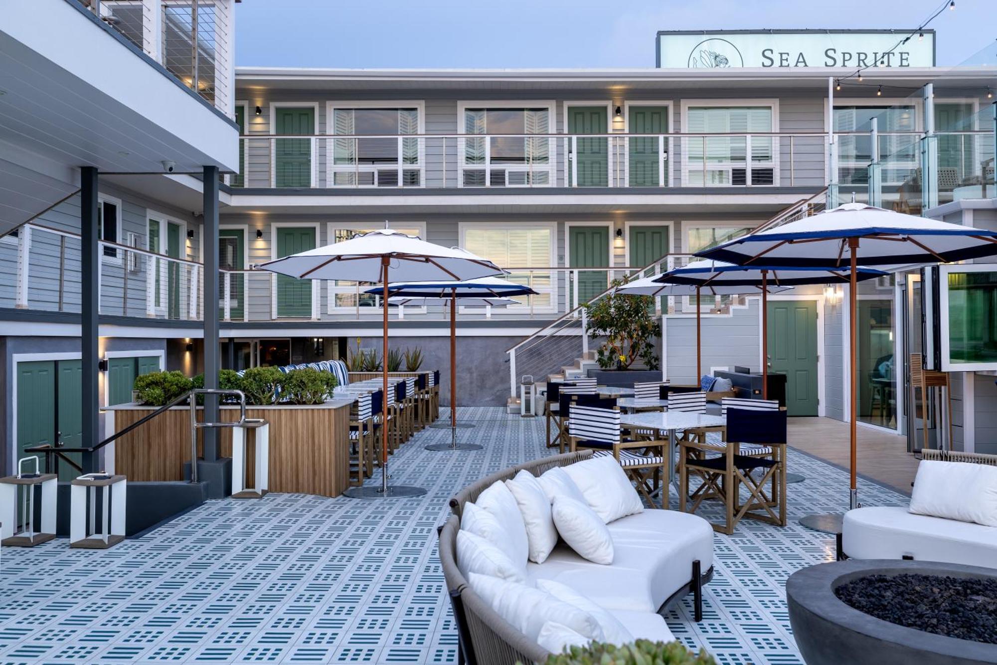 Sea Sprite Beach Club Hermosa Beach Buitenkant foto