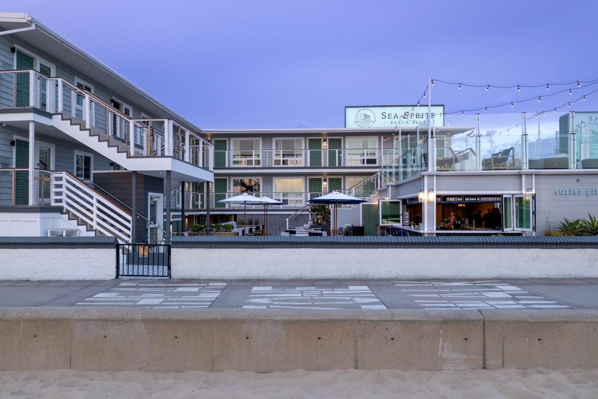 Sea Sprite Beach Club Hermosa Beach Buitenkant foto